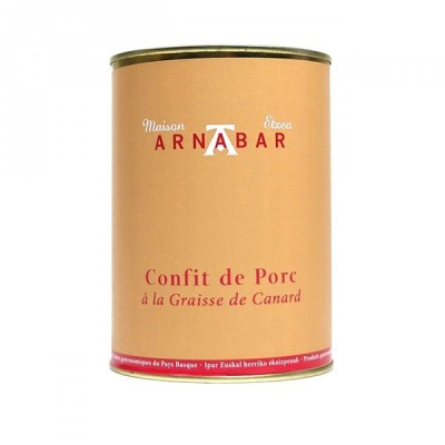 Confit de porc 4 personnes