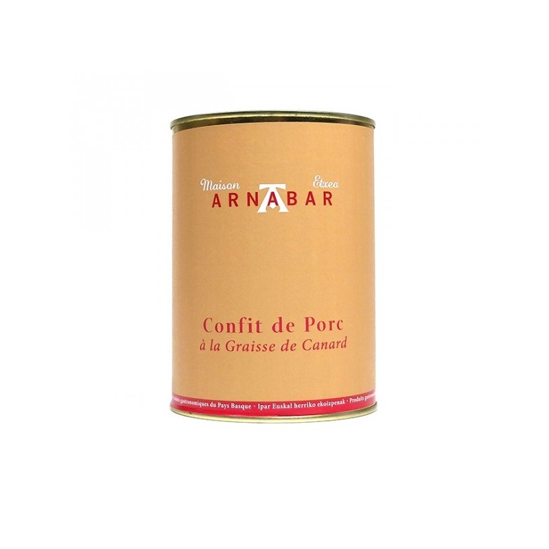 Confit de porc 4 personnes