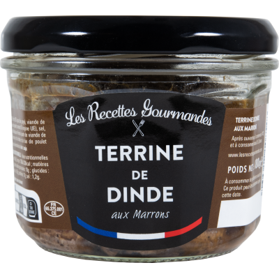 Terrine de Dinde aux marrons 180 g
