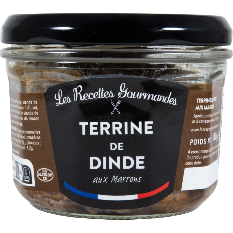 Terrine de Dinde aux marrons 180 g
