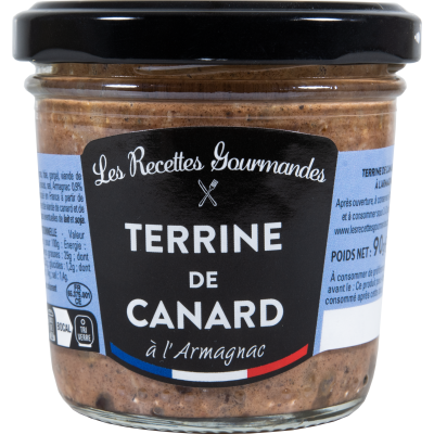 TERRINE DE CANARD À L’ARMAGNAC 90 g