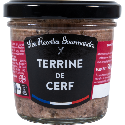 TERRINE DE CERF 90 g