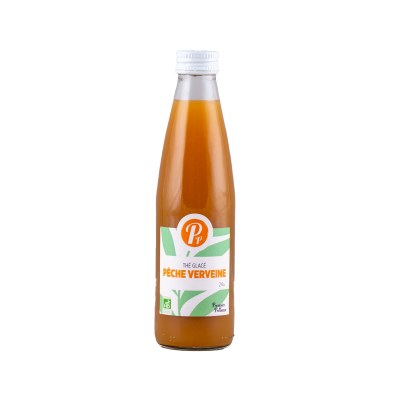 Thé glacé pêche verveine BIo