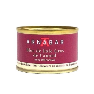 Bloc de foie gras nature 65 g