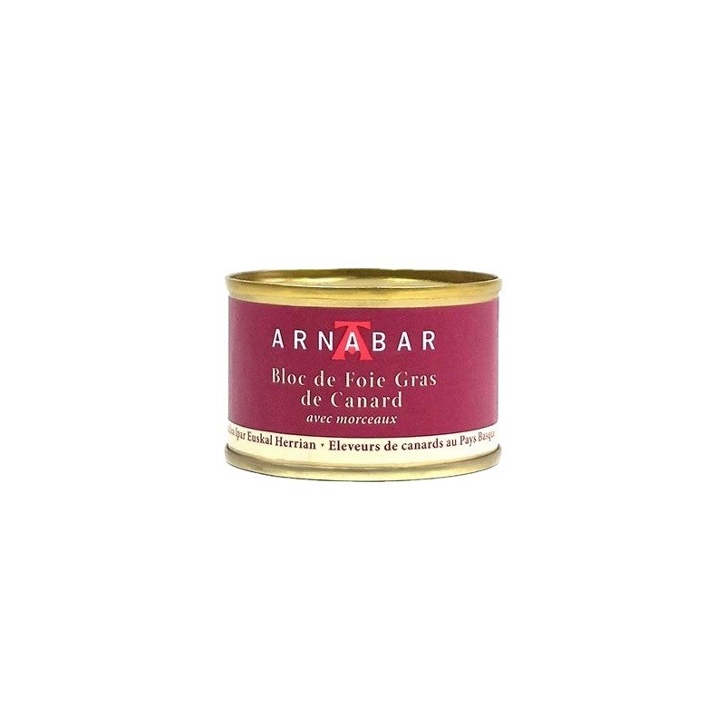 Bloc de foie gras nature 65 g