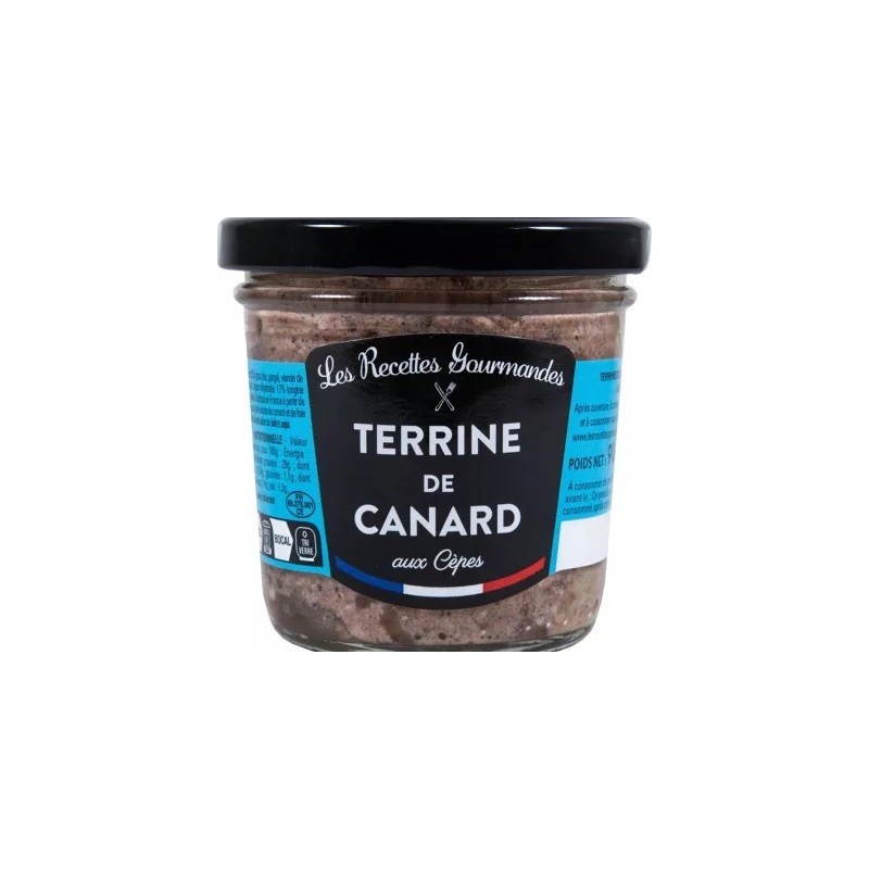 Pâté de canard aux cèpes 90 g