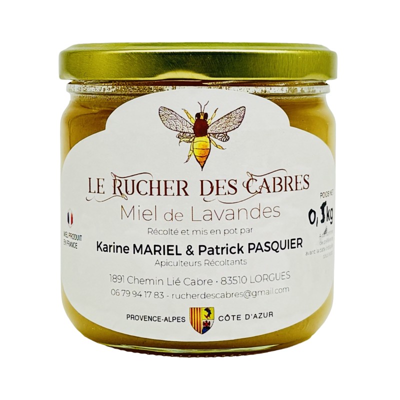 Miel de lavande crémeux