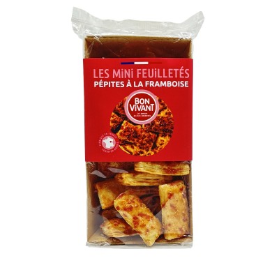 Bâtonnets caramélisé aux pépites de Framboise