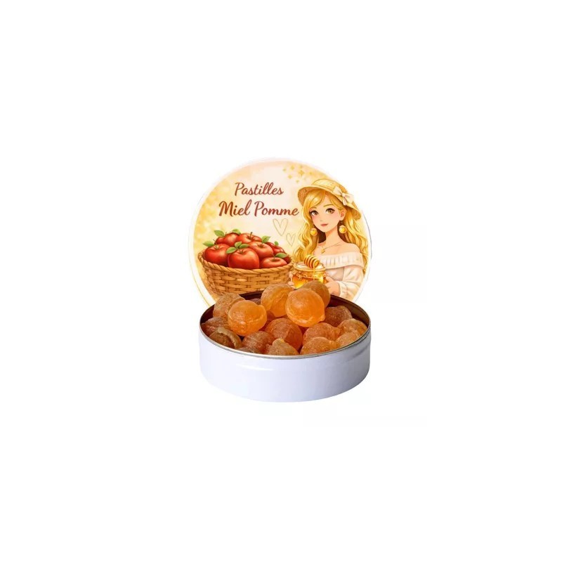 Bonbons artisanaux saveur miel pomme
