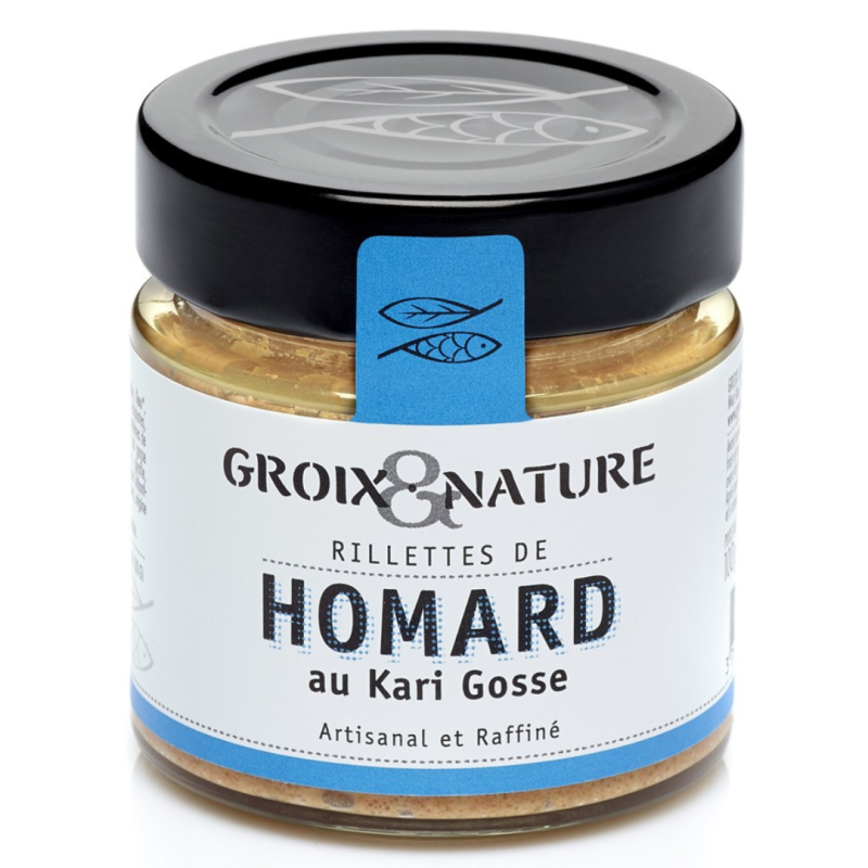 Rillettes de Homard au Kari Gosse