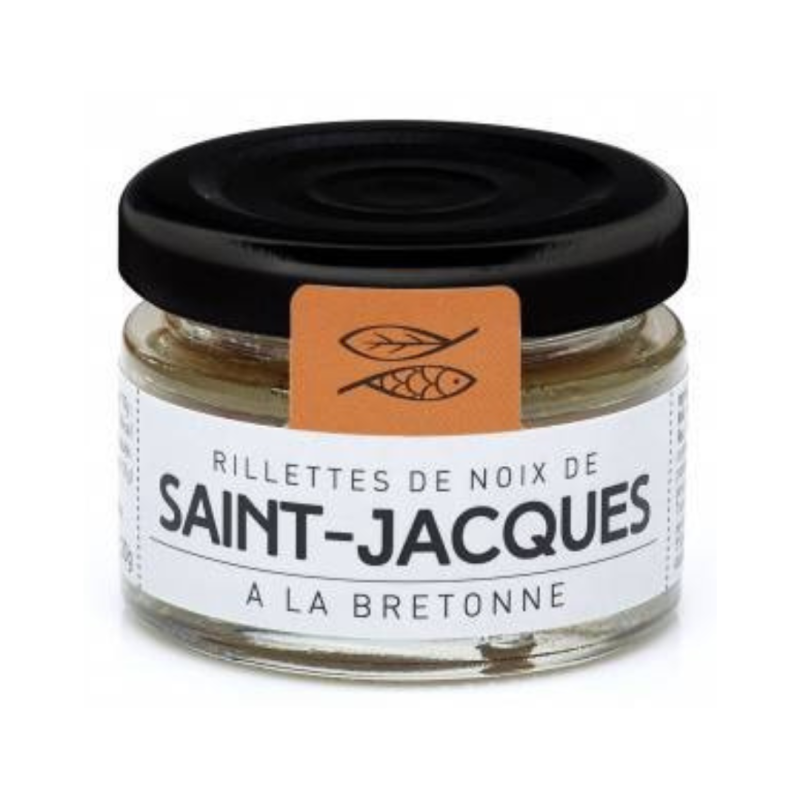 Rillettes de noix de St Jacques à la Bretonne 30g