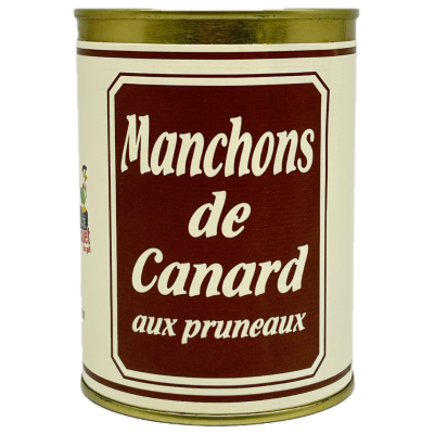 Manchons de canard aux pruneaux 500g