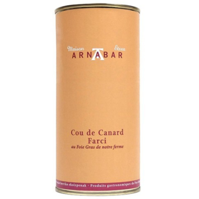 Cou de canard farci au foie gras
