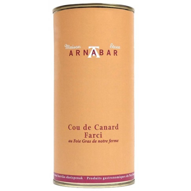 Cou de canard farci au foie gras