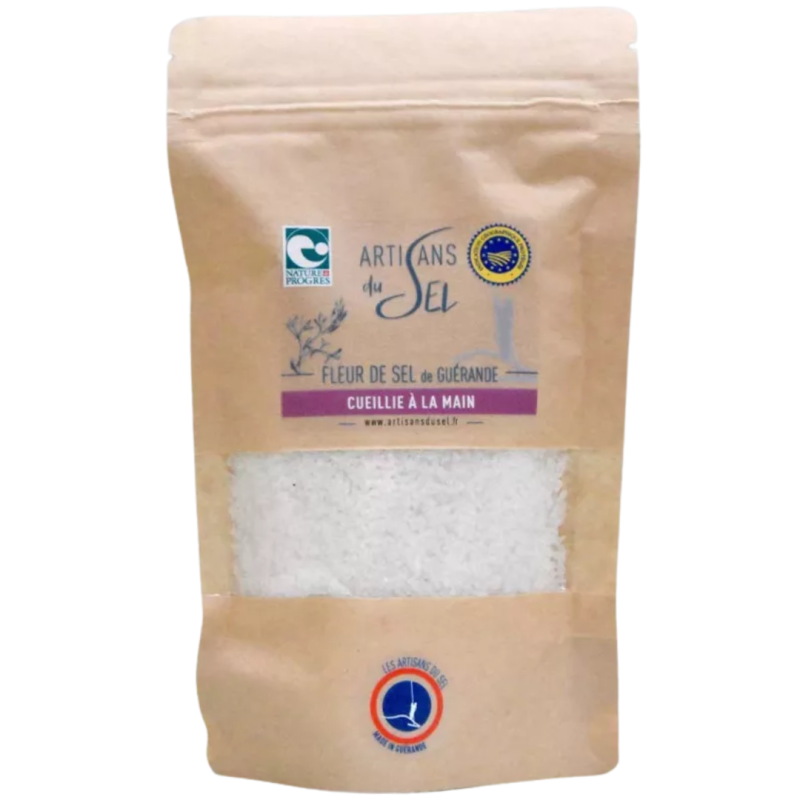 Fleur de Sel de Guérande IGP – Recharge 200g