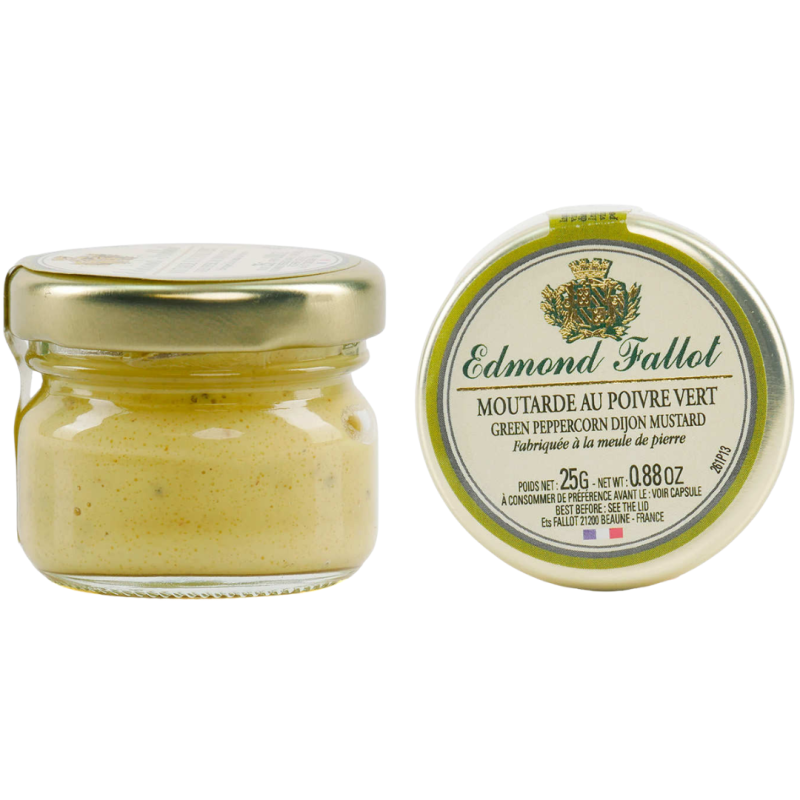 Moutarde au poivre vert portion 25 g