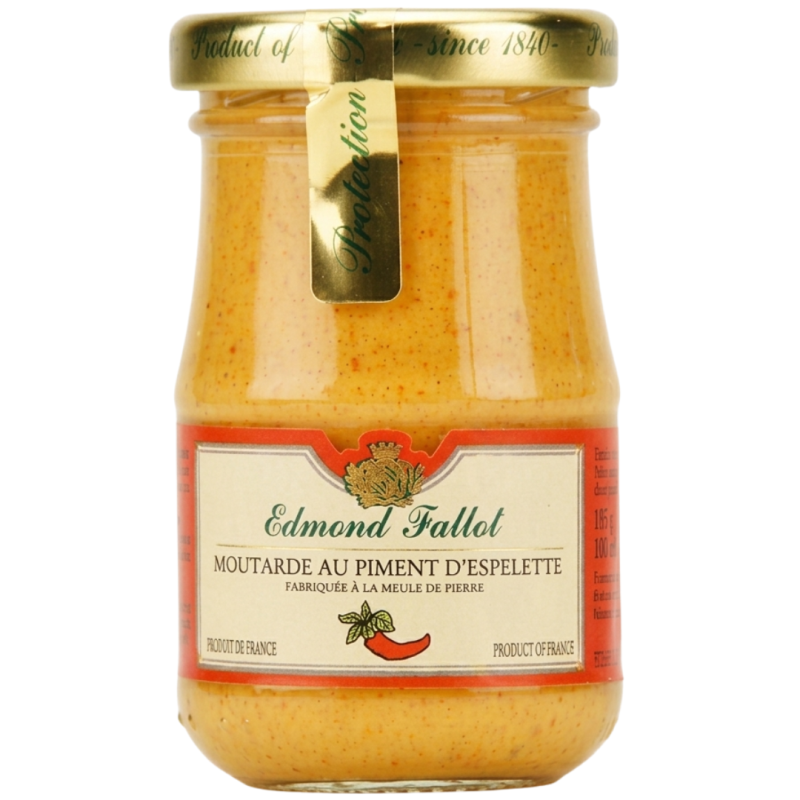 Moutarde au piment d’espelette