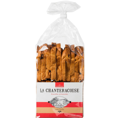 Biscottes gourmandes aux fruits