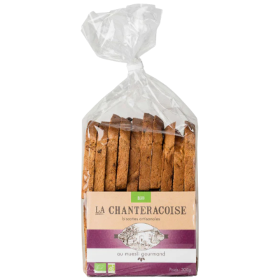 Biscottes Bio Muesli Gourmand