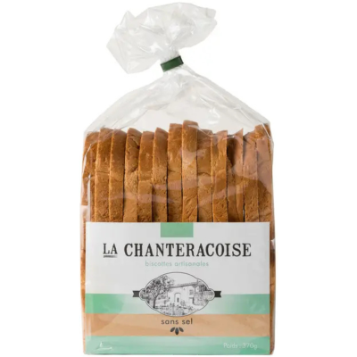 Biscottes sans sel