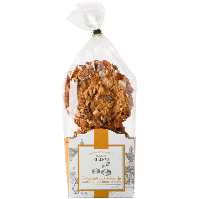 Croquants aux éclats de caramel au beurre salé