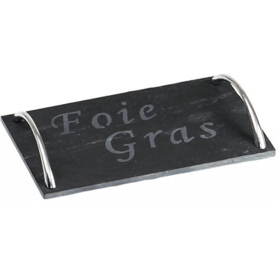 Plateau en veritable ardoise "foie gras"