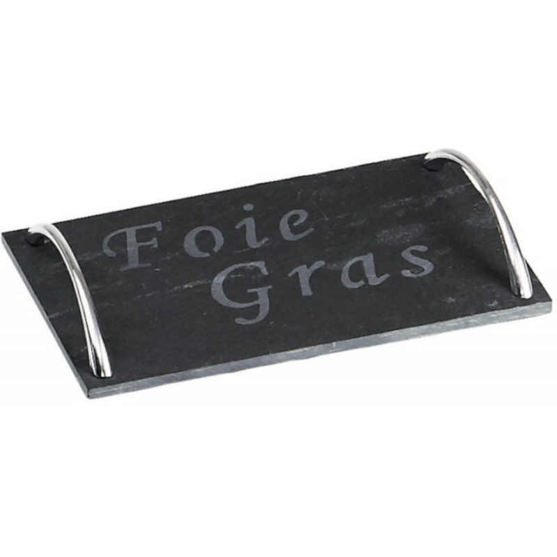 Plateau en veritable ardoise "foie gras"