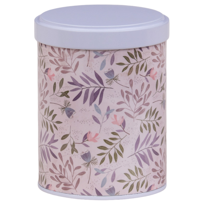 Boîte à thé floral