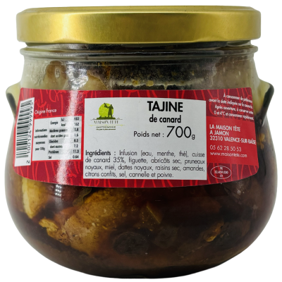Tajine de canard