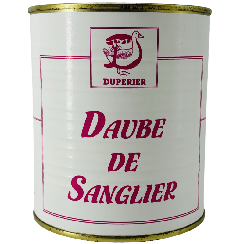 Daube de sanglier au vin de Tursan