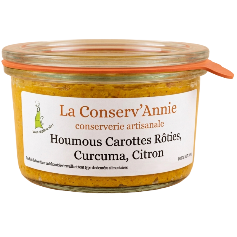 Houmous carotte