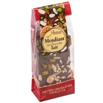Poche mendiant lait 110 g