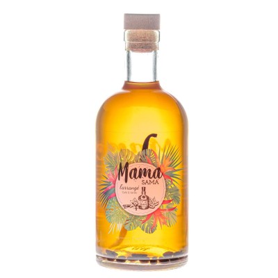Rhum arrangé Mama Sama café vanille- café Mexicain et vanille de Madagscar