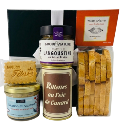 Coffret Apéritif Gourmand Mer & Terroir | La Délicieuse