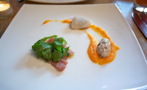 Carpaccio de coquilles Saint-Jacques