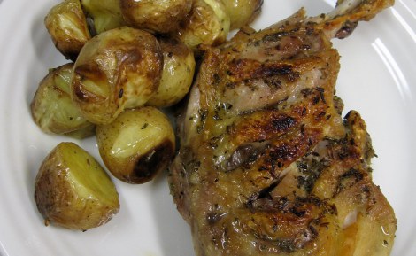 Cuisses de poulet au four - La Délicieuse