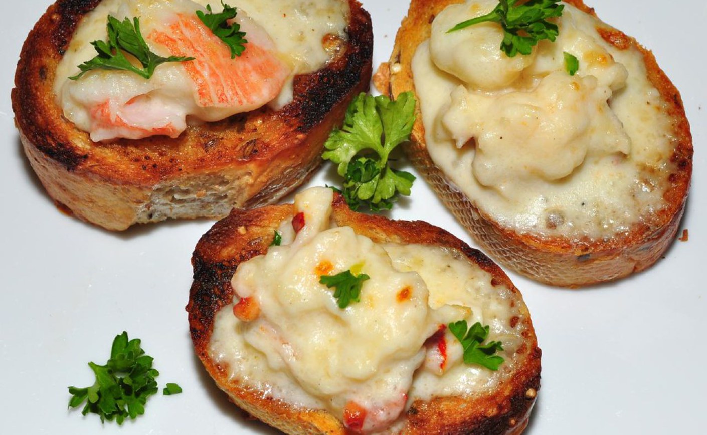 Bouchées de Rillettes de Homard au Kari Gosse