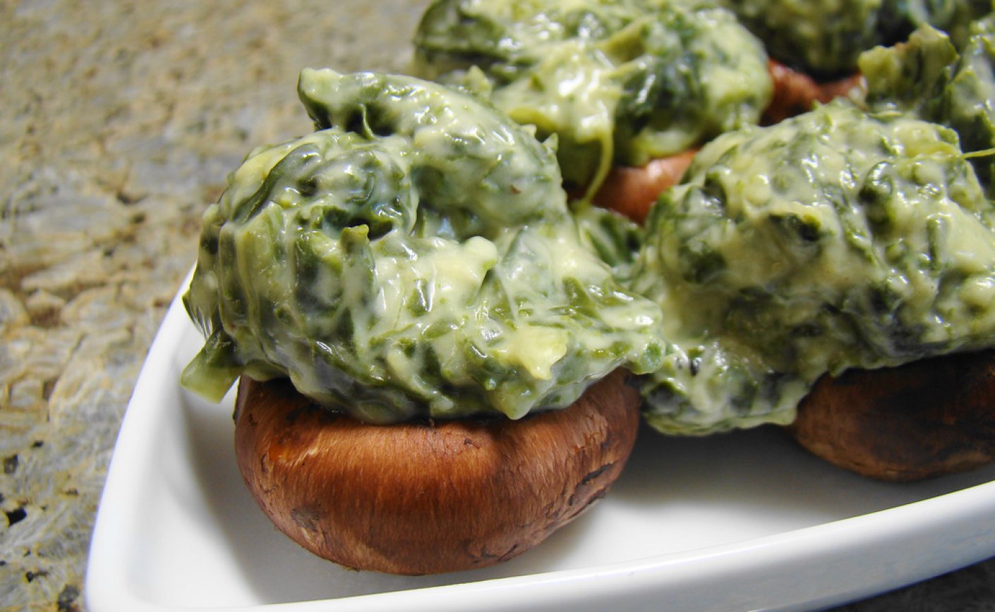 CHAMPIGNONS FARCIS - La Délicieuse